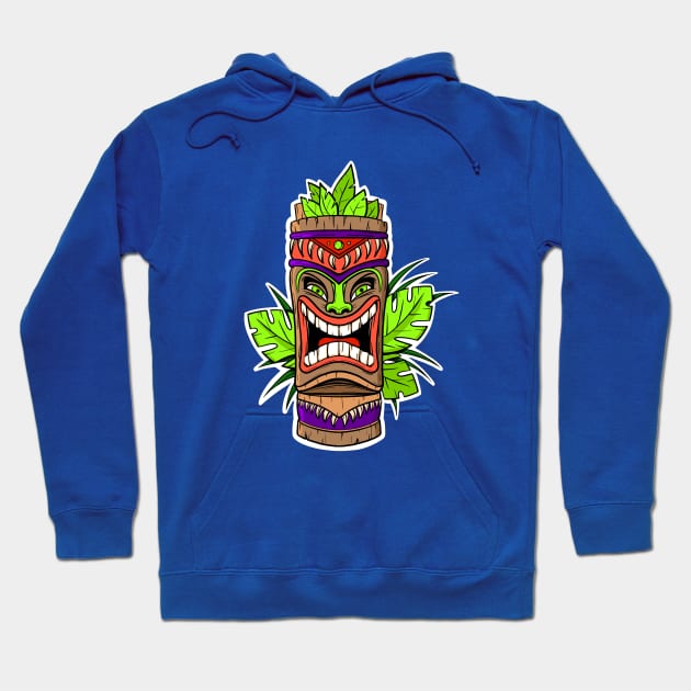 Tiki summer Hoodie by hyperactive